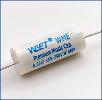 WEET WME 250V 0.22uF Metallised Polypropylene Crossover Capacitors Replace Solen