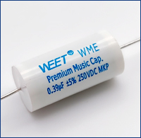 WEET WME 250V 0.39uF PMPC Precision Audio Capacitor Replace Solen