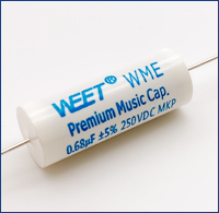 WEET WME 250V 0.68uF Non-polarized Metalized Polyester Capacitor