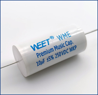 WEET WME 250V 10uF CAST Polypropylene Capacitors for Loudspeaker Power Supply