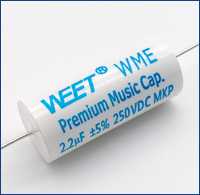 WEET WME 250V 2.2uF ClarityCap 2.2mfd CSA Copper Connect Poly Capacitor