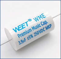 WEET WME 250V 3.9uF Audiophiler MKP Cross Mundorf MCap MPT Dayton Audio