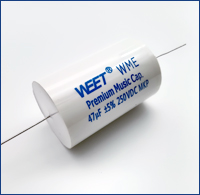 WEET WME 250V 47uF Audio Capacitor Cross to ClarityCap for Speaker Crossover