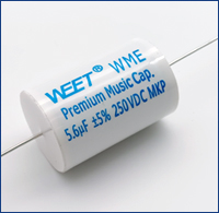 WEET WME 250V 5.6uF Dayton Audio Polypropylene MKP Yellow Capacitors