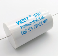 WEET WME 250V 68uF CBB20 MPT MKP Axial Metallized Polypropylene Film