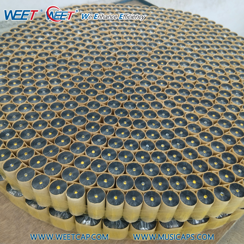 WEET WME 250V 56uF CBB20 MKP Yellow Horizontal Axial MKP Capacitors