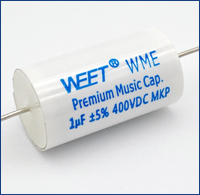 WEET OEM WME 400V 1.0uF Cross to JANTZEN AUDIO STANDARD Z-CAP Capacitor