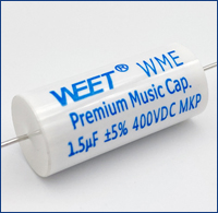 WEET OEM WME 400V 1.5uF Replace MCap Classic Capacitors in High Pass Tweeter Crossovers