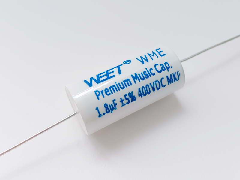 WEET OEM WME 400V 1.8uF 185J AudioPhiler Tubular Audio Capacitor