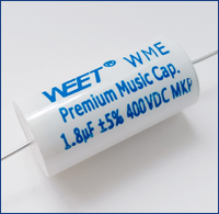 WEET OEM WME 400V 1.8uF 185J AudioPhiler Tubular Audio Capacitor