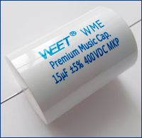 WEET OEM WME 400V 15uF Replacement Capacitors in a Speaker Crossover Application