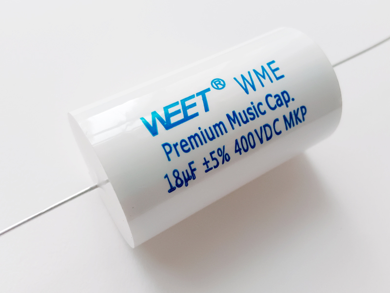 WEET OEM WME 400V 18uF Sounder Bipolar Crossover MKP Foil Capacitor for Crossover