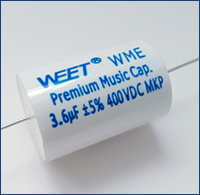 WEET OEM WME 400V 3.6uF Axial MKP Miflex Audio Capacitor for Speaker Crossover