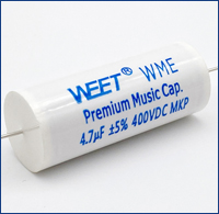 WEET OEM WME 400V 4.7uF CBB20 MKP 474 J Axial Lead Film Capacitor