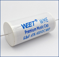 WEET OEM WME 400V 6.8uF Audaphon MKP Capacitor Superior Polypropylene