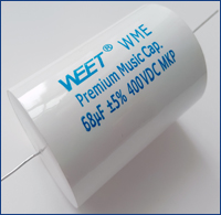 WEET OEM WME 400V 68uF Original Fever Treble Crossover MKP Film Capacitor