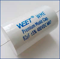 WEET OEM WME 400V 82uF Capacitor Upgrade in Crossover MKP 400V Film Capacitor