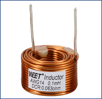 WEET WIA AWG 18 Air Cored Copper Wire Coils Crossover Inductor Cross to Mundorf