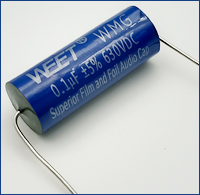 WEET WMG 0.1uF 630V Pure Aluminium Foil High Quality Capacitors For Audio