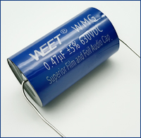 WEET WMG 0.47uF 630V Across Solen Film Foil Polypropylene Capacitors