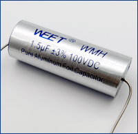 WEET WMH 1.5uF 100V For Audio Speaker Divider Non-Polarized Capacitors