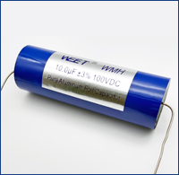 WEET WMH 10.0uF 100V Pure Aluminium Foil ClarityCap Solen Loudspeaker Capacitors