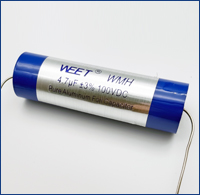 WEET WMH 4.7uF 100V Jantzen Alumen Z Cap Audio Capacitors for Bass Crossovers