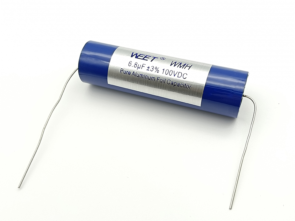 WEET WMH 6.8uF 100V Pure Aluminium Best Audiophile Capacitors for Crossover Design