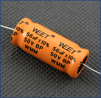 WEET WMM 56uF 50V Replacement Visaton BIPOLAR CAPACITOR