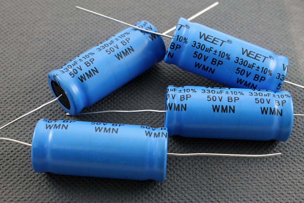 WEET WMN 330uF 50V Cross Visaton Speaker Driver Capacitors