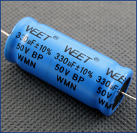 WEET WMN 330uF 50V Cross Visaton Speaker Driver Capacitors