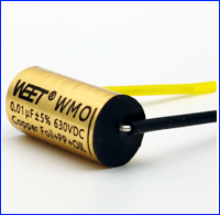 WEET WMO 0.01uF 630V Copper Foil and PP in Oil Capacitors for Crossover