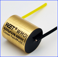 WEET WMO 0.033uF 630V Copper Foil and Film in Oil Capacitors for Amplifier