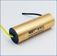 WEET WMO 0.33uF 630V Cross KPCU Copper Foil Oil Immersed Paper Tube