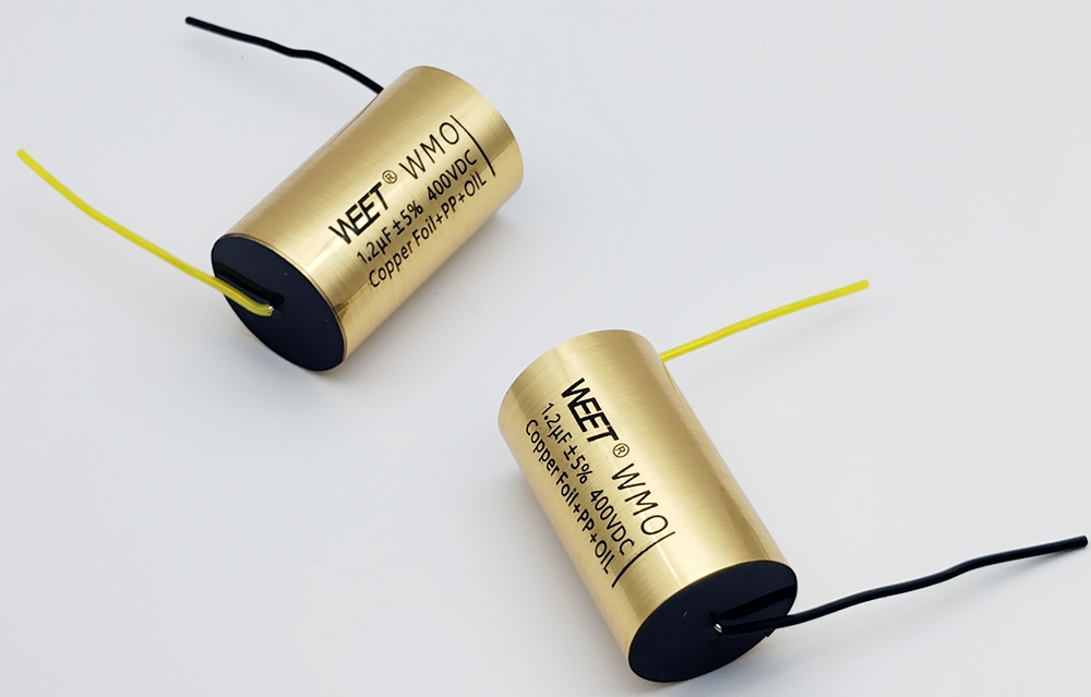 WEET WMO 1.2uF 400V Copper Capacitors in Hi End High Fidelity Audio Equipment