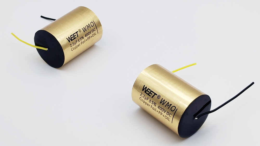 WEET WMO 2.2uF 400V Pure Copper in Wax oil Compare with Duelund