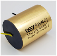 WEET WMO 3.3uF 400V Pure Copper Foil and Film Replace Miflex Clarity Cap ESA 