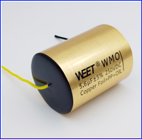 WEET WMO 5.6uF 250V Copper CU OIL Capacitor Condenser Condensatore For Musics