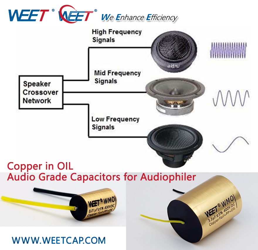 WEET WMO 2.2uF 400V Pure Copper in Wax oil Compare with Duelund