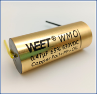 WEET WMO Oil Immersed Pure Copper Foil and PP Polypropylene Film Capacitors