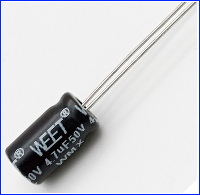 WEET WMX Small Size NP Aluminum Electrolytic Capacitors for Audio and Speaker System