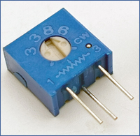 WEET WTP 3386 0.5W 9mm Square Trimming Potentiometer