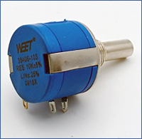 WEET WTP 3540 Precision Multiturn Wire Wound Trimming Potentiometer