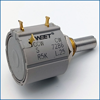WEET WTP 7286 10 Turns Precision Wirewound Potentiometer