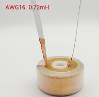 WEET WIC AWG 16 Air Cored Copper Foil Coils Crossover Inductor Cross to Mundorf MCoil CFC Foil